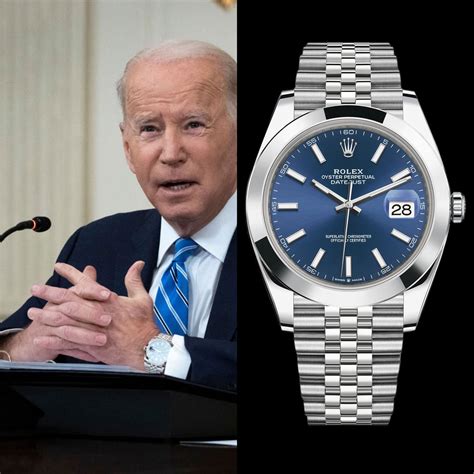 joe.biden rolex|President Joe Biden’s Watch Collection.